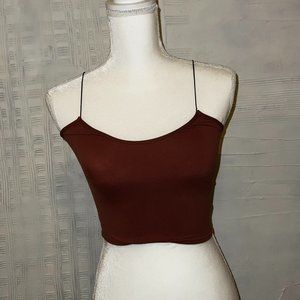 BY TOGETHER - SEAMLESS RIBBED ELASTIC SPAGHETTI BRAMI